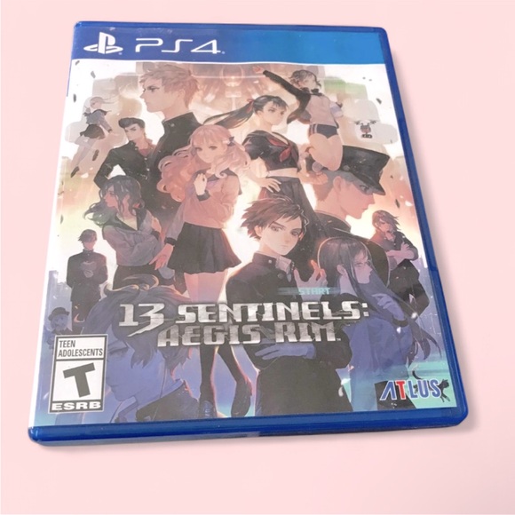 Sony Other - Sony PS4 Game - 13 Sentinels: Aegis Rim - Blue Case